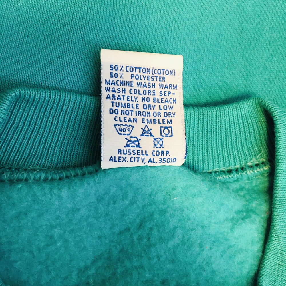 VTG 90s Russell Pullover Sweatshirt Sweater Large "World's Greatest Grandma" EUC - Picture 5 of 7